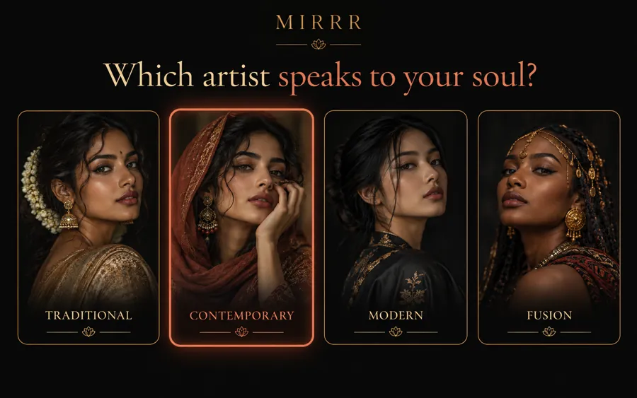Which artist speaks to your soul? Traditional, Contemporary, Modern, Fusion
